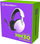 Kufje gaming Hellyberry HH30 WP PRO, pa tela, Bluetooth, të bardha vjollce