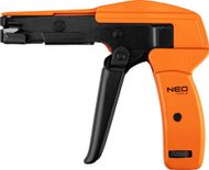 Pistolë për lidhëse kabllosh NEO Tools 01-615, prerje automatike, çelik, portokalli
