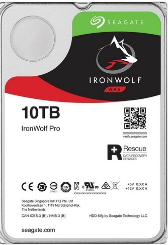 Hard Disk Seagate IronWolf Pro ST10000NE000, 10TB, 7200 RPM, 256MB Cache