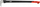 Grep për trungje AWTools Black Line, 720mm, kënd 90°, i zi e kuq
