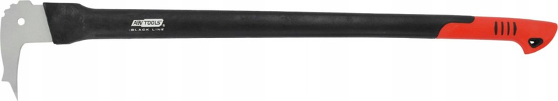 Grep për trungje AWTools Black Line, 720mm, kënd 90°, i zi e kuq