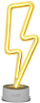 Lampë dekorative Lume Electric Bolt Power, LED, efekt neon, e verdhë