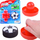 Loja e tavolinës Dexterity Game Air Hockey GR0324, set me disk dhe 2 goditës, portativ