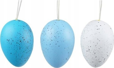 Vezë plastike për zbukurim MFP, 6cm, set me 6 copë, ngjyrë blu