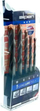 Set stërvilash Alpen TSS 5 Long Life, 5 copë, 4-10mm, gri