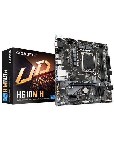 Pllakë amë GIGABYTE H610M H, LGA1700, DDR4, mATX