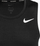 Maicë vrapi Nike Miler Dri FIT për burra, material Dri FIT, gjona reflektuese, e zezë