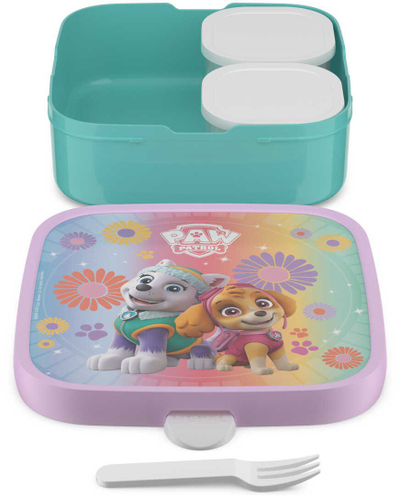 Kuti dreke PAW Patrol për goca, bento, e madhe, rozë