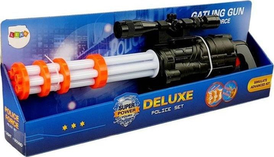Пушкa играчка Leantoys Sniper Rifle, на батерии, со троно­жец, многубојна