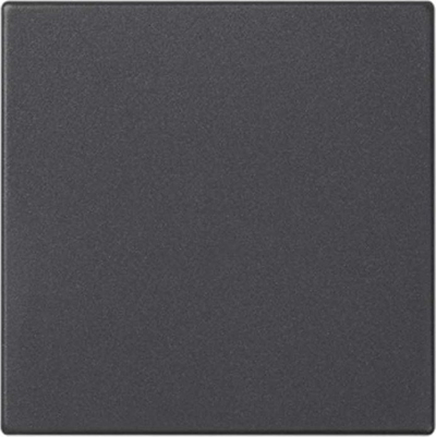 Kapak i zbrazët Kontakt-Simon Simon Connect S500, 50x50mm, IP20, gri grafit