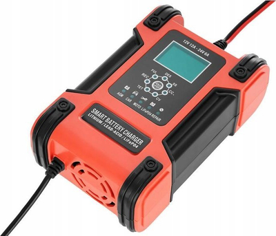 Karikues baterie BC-12, 12V/24V 12A, 150W, portokalli