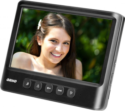 Monitor videofoni ORNO IMAGO, 7", me ngjyra, i zi
