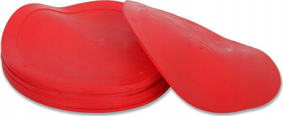 Kone trajnimi Maxwel, 15 cm, set 10 copë, e kuqe