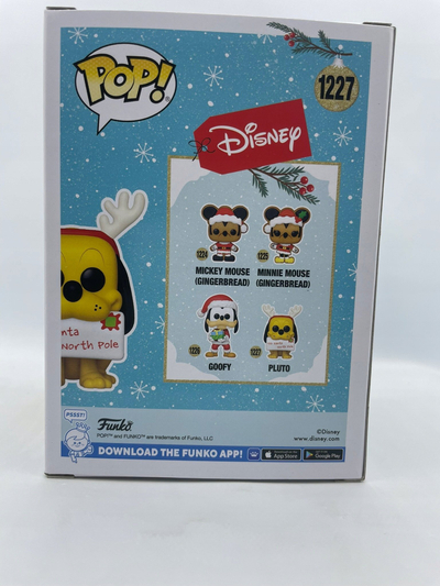 Figurinë Funko POP Disney Holiday Pluto, PVC, shumëngjyrëshe, për koleksion
