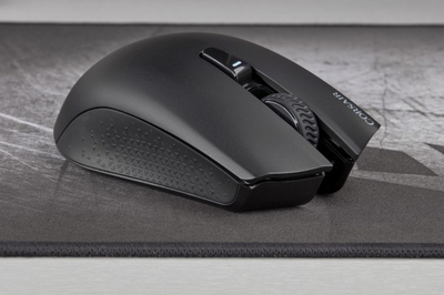 Mouse gaming Corsair HARPOON RGB Wireless, 10000 DPI, pa kabllo, i zi