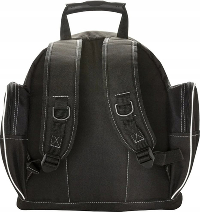 Çantë shpine pune Toolpack Tool Backpack, plot ndarje, me pjesë reflektuese, e zezë