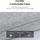 Çantë laptopi DUX DUCIS LBTC Series, 13-13.9", kundra goditjeve, gri e çelët