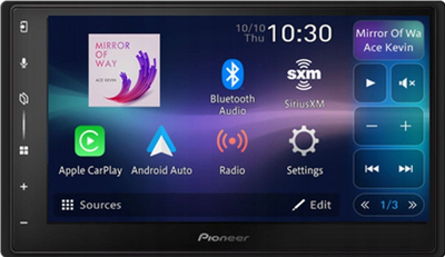 Radio makine Pioneer SPH-DA77DAB, ekran 6.8", DAB, lidhje për kamera mbrapa