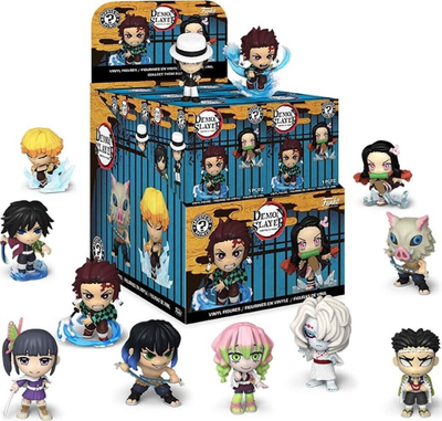 Figurinë vinili Funko Mystery Minis Demon Slayer, blind box, 7 cm, shumëngjyrëshe
