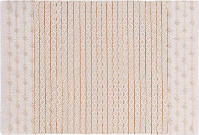 Tapet banjoje Douceur d'intérieur Boho, pambuk, 60x90 cm, bezhë