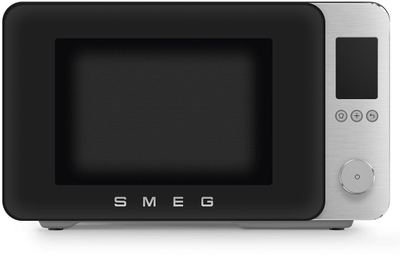 Furrë me mikrovalë SMEG Combi, e lirë, kombinim mikrovalë edhe furrë, e zezë