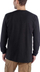 Bluzë Carhartt Workwear Signature Graphic, pulovër me mëngë të gjata, XS, e zezë