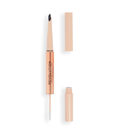 Laps për vetulla Revolution Fluffy Brow Duo, Ash Brown, 0.12 g