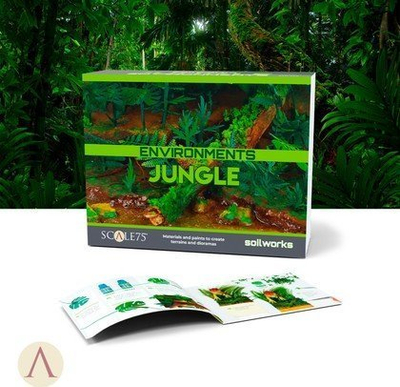 Set modelimi Scale75 Soilworks Environments Jungle, materiale diorama, efekt xhungël, shumëngjyrësh