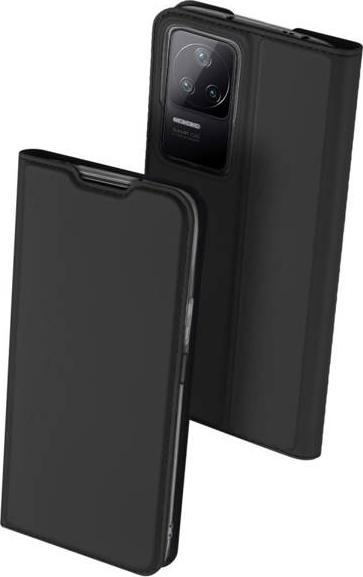 Këllëf telefoni Dux Ducis SkinPro për Xiaomi Poco F4 5G, me kapak, i zi