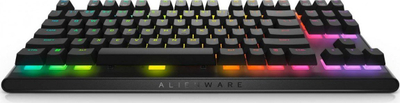 Tastierë Dell Alienware AW420K, RGB, e zezë