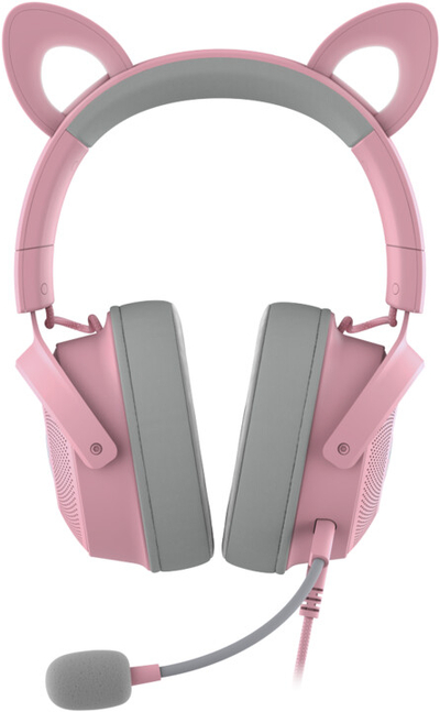 Kufje Razer Kraken Kitty ed. V2 Pro, rozë