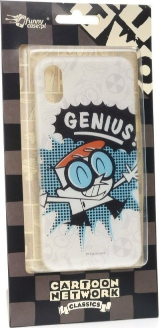 Mbulesë silikoni Cartoon Network për Samsung Galaxy J6 Plus, dizajn Dexter, transparente