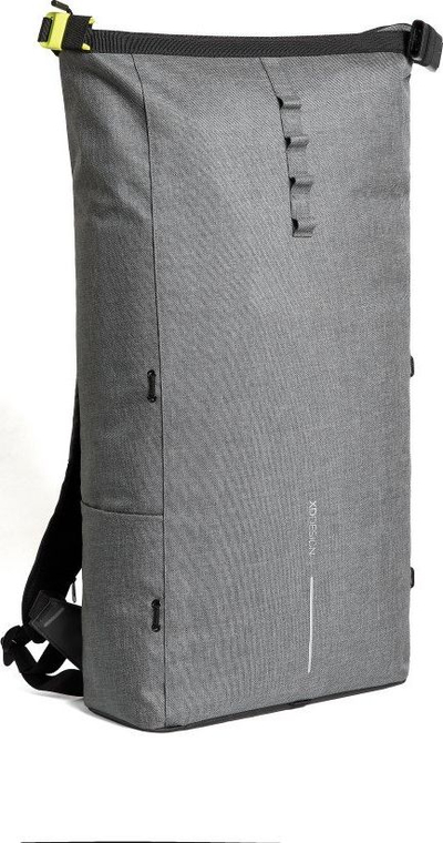 Çantë shpine XD Design Urban Lite, anti vjedhje, me bravë kombinimi, gri