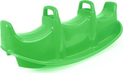 Lëkundëse Dolu Trio Monster Rocker, 3 vende, plastike, jeshile