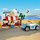 Set lodër LEGO Creator 3 në 1 31138 Beach Camper Van, ndërtim 3 në 1, për kalamaj 8+, shumëngjyrësh