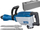 Чекан за уривање Scheppach AB1600 HEX, 1600W, 50J, син