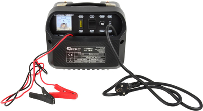 Полнач за батерии Geko CB-20, 12/24V, 60-240Ah, црн