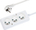 Zgjatës elektrik JONEX PS-370, 3 presa, 1.5m, 16A, i bardhë