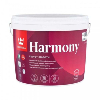 Bojë muri Tikkurila Harmony A, akrilike mat, 9L, e bardhë