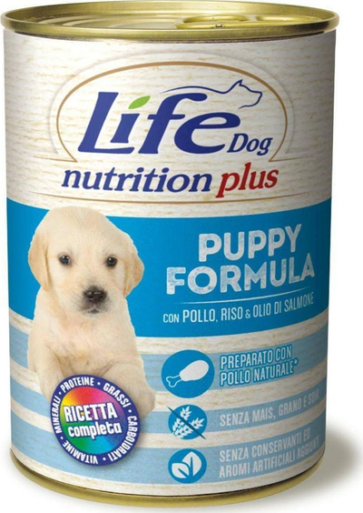 Konservë për qen Life Pet Care Life Dog Puppy, 400g, për këlyshë