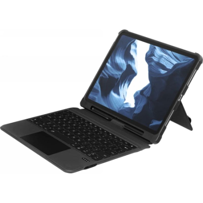 Këllëf tastiere Laut RGB Case për iPad Air 11" dhe iPad Pro 11", me drita RGB, i zi