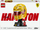 Set ndërtimi LEGO Scuderia Ferrari HP Lewis Hamilton Helmet 43022, 884 pjesë, koleksionues, i verdhë