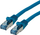 Kabllo rrjeti Roline Cat6a, 1 m, RJ45, blu