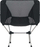 Set karrigesh kampingu VidaXL, palosëse alumini, 54x50x65 cm, të zeza