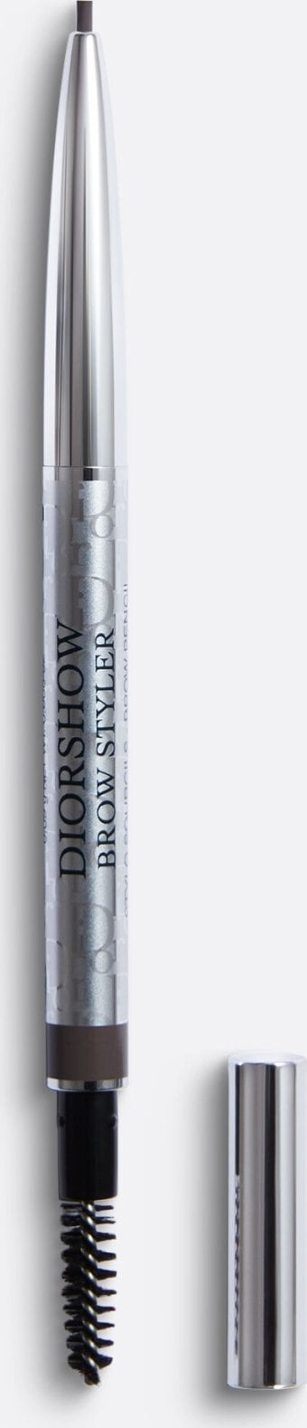 Laps vetullash Dior Diorshow Brow Styler, i hollë, i papërshkueshëm nga uji, kafe