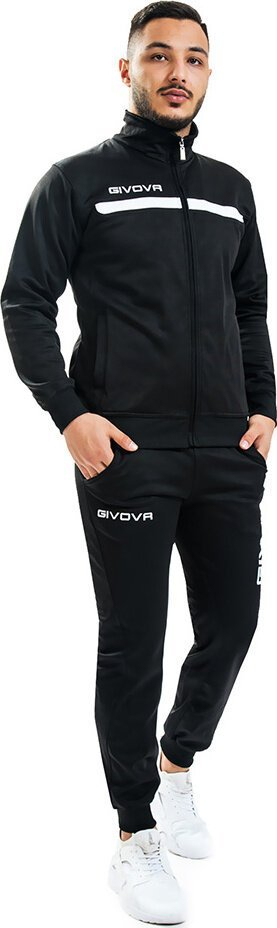 Trenerkë Givova One TT012 për burra, poliester, e zezë