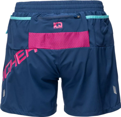 Shorce vrapimi IRENO WMNS, për femra, material poliestër elastan, i zi