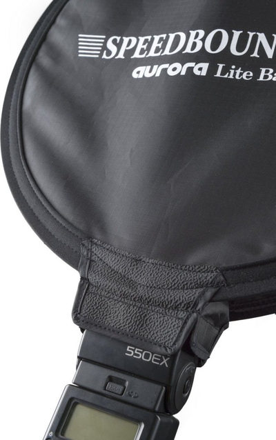 Softbox reflektor për blic Aurora Speedbounce SB 30, rrumbullakët, portativ, i zi