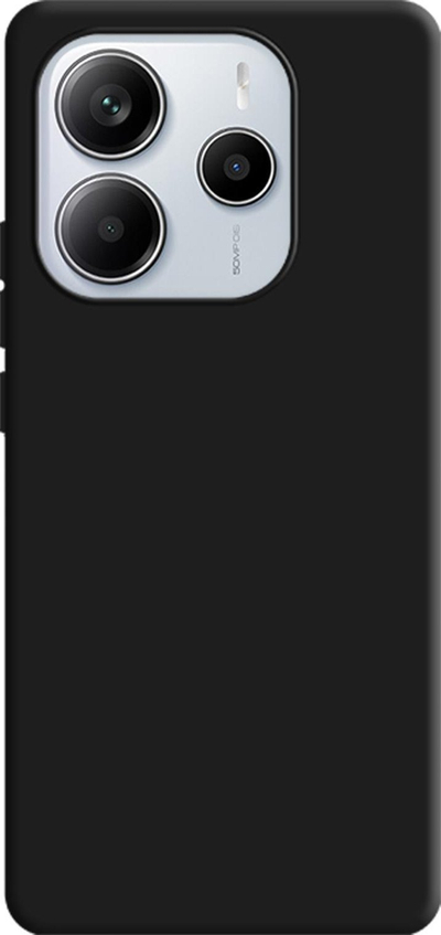 Këllëf silikoni 3mk për Xiaomi Redmi Note 14 5G, mbrojtës, i zi
