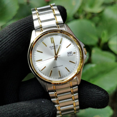 Ore burrash, çelik inox 33mm, quartz, 5 ATM, argjend